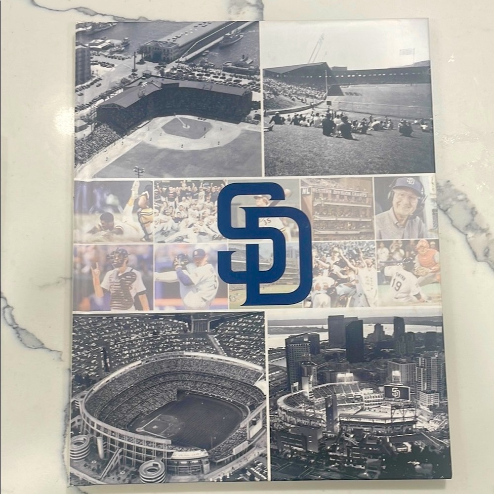 San Diego Padres Book presented by Petco 1936-2015 includes photos & history